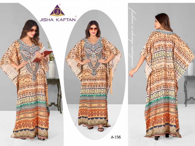 Jelite Jisha Afreen Vol 7 Casual Wear Digital Printed Wholesale Kaftan

